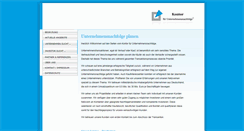 Desktop Screenshot of kontor-unternehmensnachfolge.de